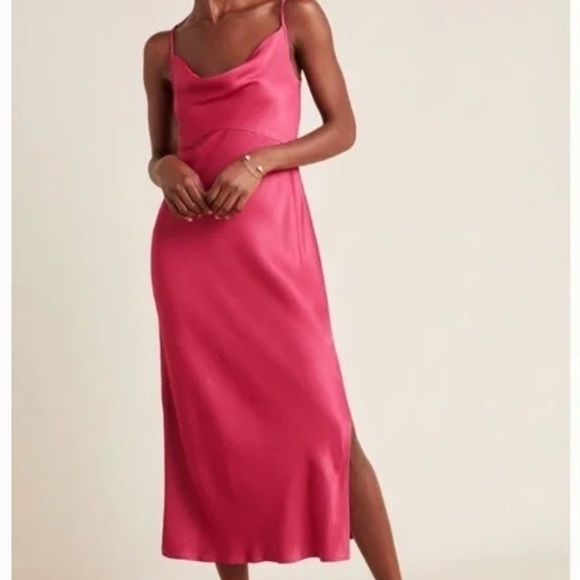 Anthropologie Elyse Bias Slip Dress - Picture 1 of 4